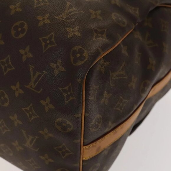 LOUIS VUITTON Monogram Keepall Bandouliere 50 Boston Bag M41416 LV Auth 137509 - Picture 5 of 16